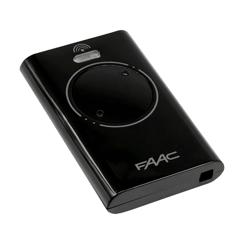 Telecomanda 2 canale, XT2, SLH LR, 433 MHz, negru - FAAC XT2SLH-LR-7870071