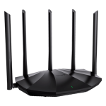 Router Wi-Fi 6, DualBand 2.4Ghz/5GHz, 300+1201Mbps, 5x6dBi, 4 porturi Gigabit - TENDA TND-TX2-PRO - imagine 3