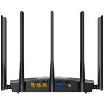 Router Wi-Fi 6, DualBand 2.4Ghz/5GHz, 300+1201Mbps, 5x6dBi, 4 porturi Gigabit - TENDA TND-TX2-PRO - imagine 4