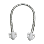 Set legatura flexibila din inox, capete din plastic vopsit alb, 400 x 6 mm CSL-400-2