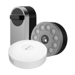 Incuietoare inteligenta cu tastatura multifunctionala si Home Gateway - EZVIZ CS-DL01S-DL01CP-A3