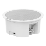 Difuzor IP, master, 6W, montare tavan, 4GB EMMC, Alarma, PoE - HIKVISION DS-QAZ1206G1-BE