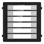 Modul extensie afisaj 12 familii pentru Interfon modular - HIKVISION DS-KD-K12 - imagine 2