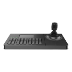 Tastatura IP 4D de comanda camere PTZ, ecran 4 inch - UNV KB-1100-E - imagine 2