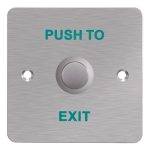 Buton iesire montaj ingropat, panou frontal Aluminiu - HIKVISION DS-K7P01