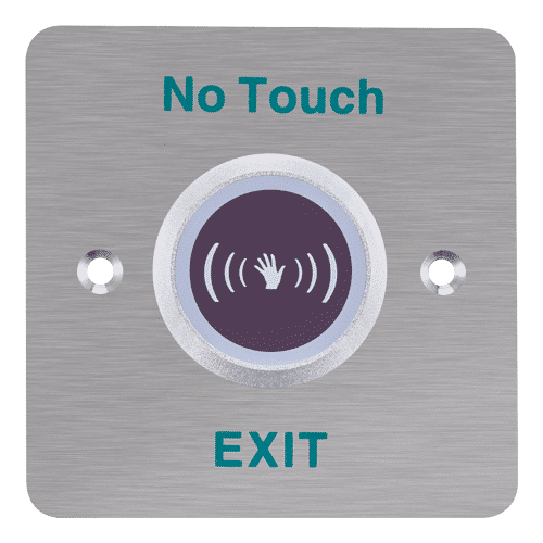 Buton iesire no touch, montaj ingropat, panou frontal Otel inoxidabil - HIKVISION DS-K7P03