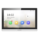 Monitor videointerfon TCP/IP, Wi-Fi, ecran LCD 7', Alarma - HIKVISION DS-KH6350-WTE1