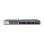 Switch 20 porturi PoE, 4x Hi-PoE, 2x Gigabit SFP, 2x RJ-45 - HIKVISION DS-3E0528HP-E