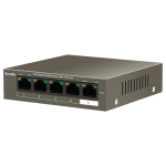 Switch 4 porturi Gigabit PoE, 1 port Uplink Gigabit - Tenda TND-TEG1105P-4-63W - imagine 3