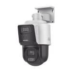 Camera IP PTZ TandemVu, 4MP+MP, 4X, IR 40m DarkFighter, WL 30m - HIKVISION DS-2SE3C404MWG-E14-2.8mm - imagine 3