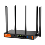 Router WiFi 6 Dual Band, 4 porturi Gigabit, AX3000, Management - TENDA TND-W30E - imagine 2