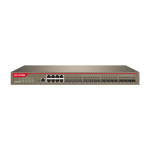 Switch 8 porturi Gigabit, 16 porturi SFP Gigabit, L2 Cloud Management - IP-COM G5324-16F