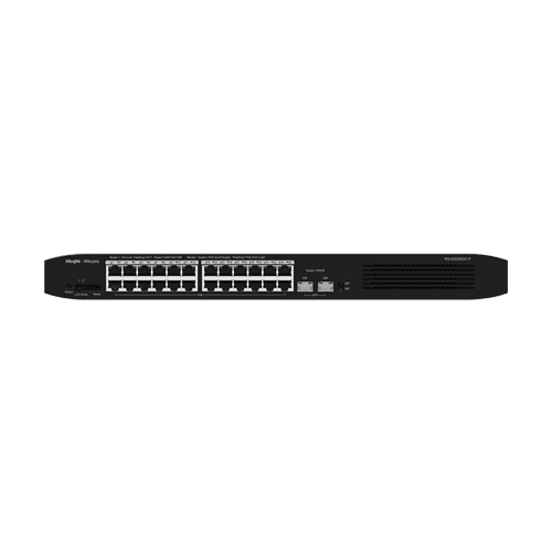 img20455large.png Switch 24 porturi PoE, 2 porturi SFP, Gigabit, Cloud Management - Ruijie RG-ES226GC-P - imagine 1