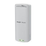 Bridge wireless 2.4GHz, 300Mbps, 0.5 km, PoE IN, Cloud Management - Ruijie RG-EST100-E - imagine 2