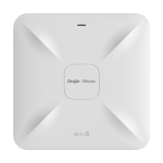 Access Point Wireless AX3200 Dual-Band, Wi-Fi 6, 1x RJ45 2.5G, 1x RJ45 1G, PoE IN, Cloud Management - Ruijie RG-RAP2260(E)