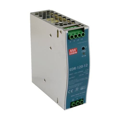 Sursa de alimentare in comutatie, 12V / 10A, sina DIN - MEAN WELL EDR-120-12