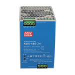 Sursa de alimentare in comutatie, 24V / 20A, sina DIN - MEAN WELL NDR-480-24 - imagine 3