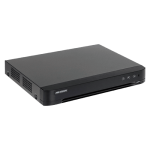 DVR AcuSense, 8 ch. 4K, 8 ch. IP 4K, AUDIO 'over coaxial', Alarma, 1U - HIKVISION iDS-7208HUHI-M1-X(4A+8/4ALM) - imagine 2