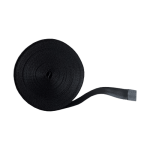Banda textila de fixare PREMIUM, latime 15mm, negru, 8 role/cutie (10M fiecare) - CELO 9419TXS