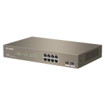 Switch 8 x RJ45 Gigabit, 2 x SFP Gigabit Uplink, Cloud Management - IP-COM G3310F - imagine 3