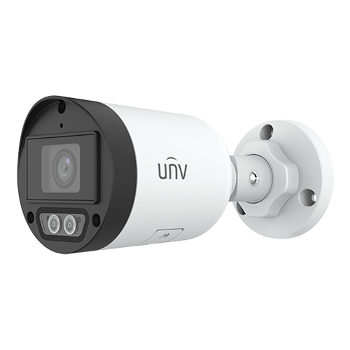 Camera IP ColorHunter Dual-Light, 4MP, lentila 2.8mm, IR 30m, WL 30m, Microfon, SDcard - UNV IPC2124LB-AF28K-DL