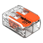 Conector derivatie 2 fire, max. 4 mm (100 buc.) - WAGO 221-412