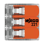 Conector derivatie 3 fire, max. 6 mm (30 buc.) - WAGO 221-613 - imagine 3