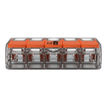 Conector derivatie 5 fire, max. 6 mm (15 buc.) - WAGO 221-615 - imagine 2