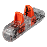 Conector derivatie in linie, 2 fire, max. 4 mm (60 buc.) - WAGO 221-2411 - imagine 2