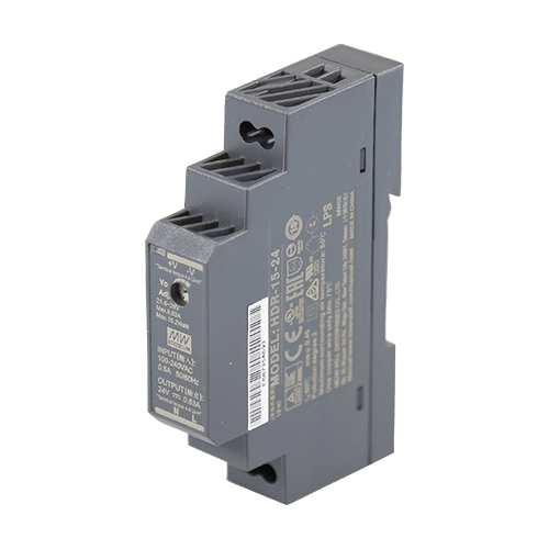 Sursa de alimentare in comutatie, 24V / 0.63A, sina DIN - MEAN WE HDR-15-24