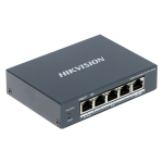 Switch 3 porturi PoE 1G, 1 port Hi-PoE 1G, 1 port RJ45 1G - HIKVISION DS-3E0505HP-E