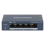 Switch 3 porturi PoE 1G, 1 port Hi-PoE 1G, 1 port RJ45 1G - HIKVISION DS-3E0505HP-E - imagine 2