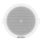 Difuzor Analog, de tavan, 3W - HIKVISION DS-QAE0203G1-V