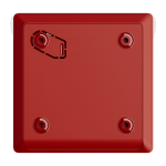 Buton manual alarmare incendiu, rosu - AJAX ManualCallPoint(R) - imagine 3