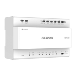 Distribuitor Video/Audio 2 fire pentru 6 posturi - HIKVISION DS-KAD706Y