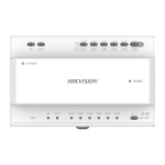 Distribuitor Video/Audio 2 fire pentru 6 posturi - HIKVISION DS-KAD706Y - imagine 2
