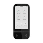 Tastatura KeyPad TouchScreen, alb - AJAX KeyPadTouch(W)
