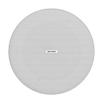 Difuzor Analog, 10W, montare suspendat de tavan - HIKVISION DS-QAZ0510G1 - imagine 2