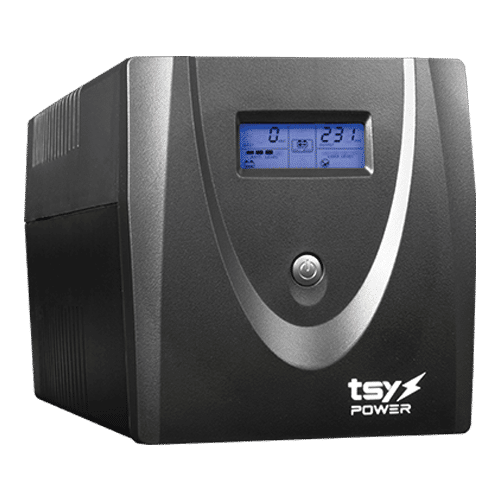 UPS TSY Power, 1200VA/720W, LCD, line interactive, 4 x Schuko TSY-MP-1K2-LCD