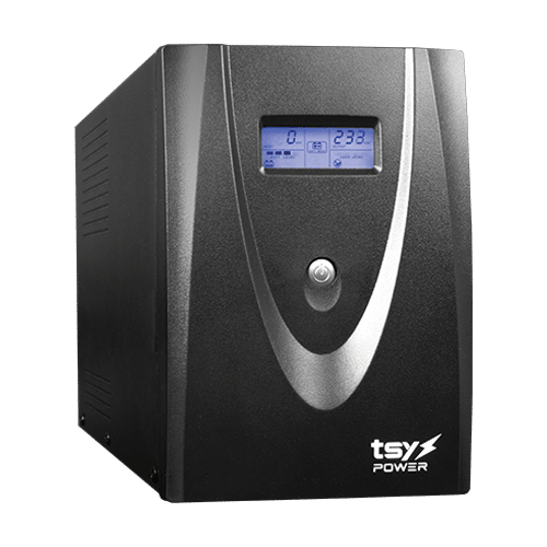 UPS TSY Power, 3000VA/1800W, LCD, line interactive, 4 x Schuko TSY-MP-3K0-LCD