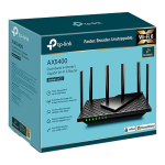 Router wireless TP-Link ARCHER AX72 WiFi 6 AX5400 cu Tehnologie OneMesh ArcherAX72 - imagine 4