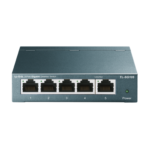 Switch TL-SG105, 5 porturi RJ45 Gigabit, Unmanaged - TP-Link TL-SG105
