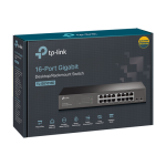 Switch 16 porturi RJ45 Gigabit, Unmanaged, 1U - TP-Link TL-SG1016D - imagine 2