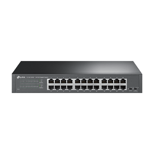 Switch 24 porturi RJ45 Gigabit, Unmanaged, 1U - TP-Link TL-SG1024D