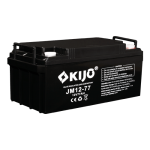 Acumulator Pb-acid AGM Deep Cycle, 12V, 77Ah, conector M8 - KIJO JM12-77 - imagine 3