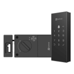 Yala inteligenta ,Wi-Fi, sonerie incorporata, verificare status inchidere, alarma anti-furt - EZVIZ CS-DL03(WP)-Black