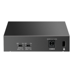 Switch LiteWave, 5 porturi RJ45 Gigabit, 4xPoE+, Unmanaged - TP-Link LS105GP - imagine 2