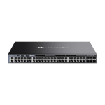 Switch 48 porturi RJ45 Gigabit, 6 x SFP+ 10G, 2 x USB, 2 x surse, L3 Management, 1U - TP-Link Omada SG6654X