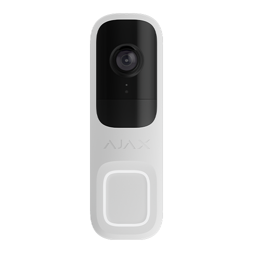 Sonerie video cu AI incorporata , senzor PIR si control prin aplicatie 4MP - AJAX Doorbell(W)