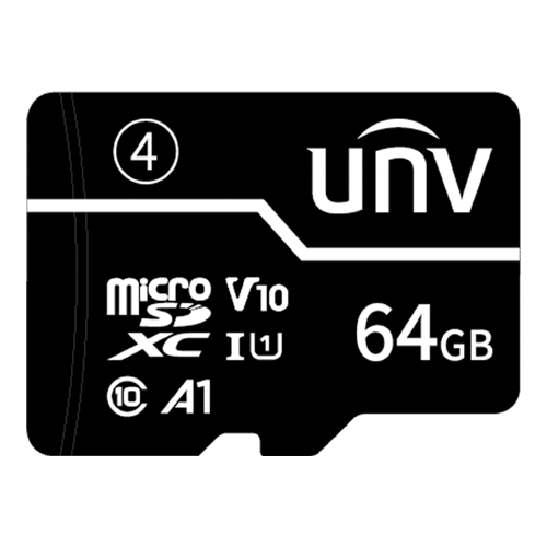 Card memorie 64GB, WHITE CARD - UNV TF-64G-T-C